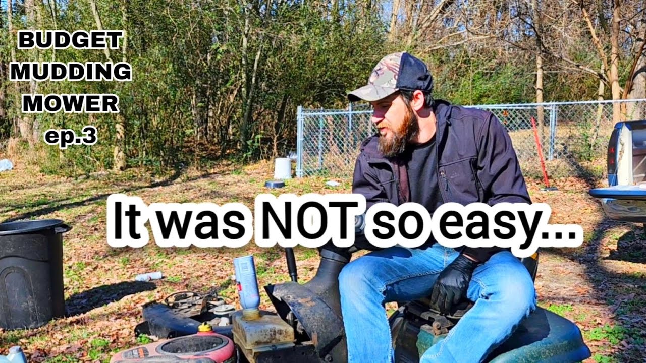 Budget Mudding Mower | Episode 3 – This Mower Fought Me Every Step of the Way…