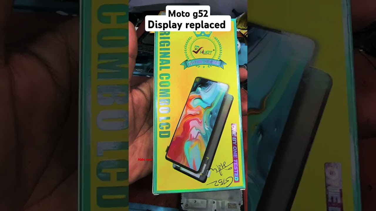 #moto g52 #display #replacement @Abhinow2543