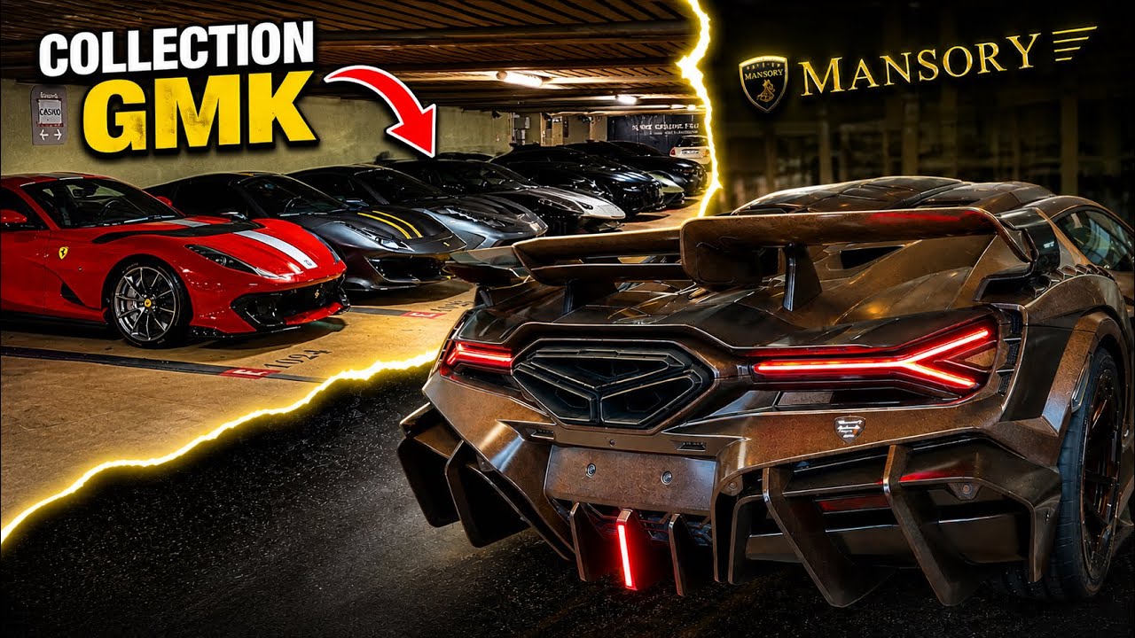 COLLECTION DE GMK + MANSORY CARBONADO X DE 1200 CHEVAUX &Agrave; MONACO 😳😳