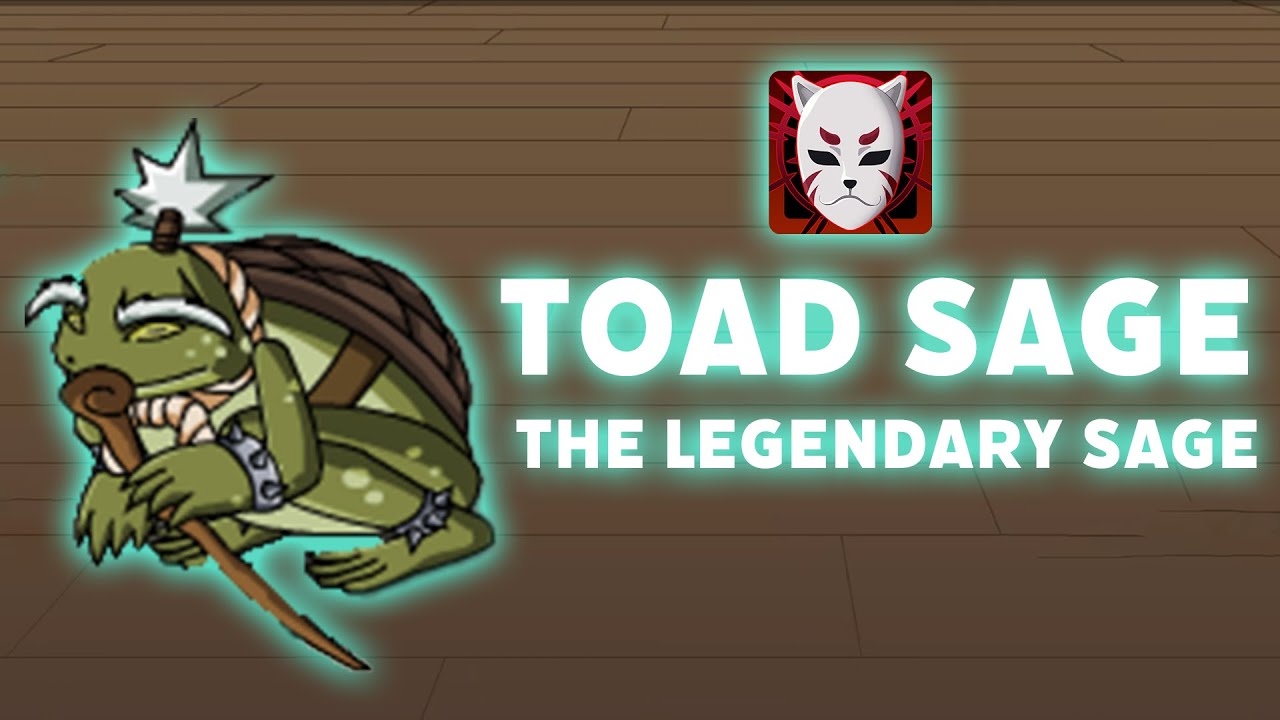 Toad Sage Pet - The Legendary Sage Skill Set Information Shinobi Warfare