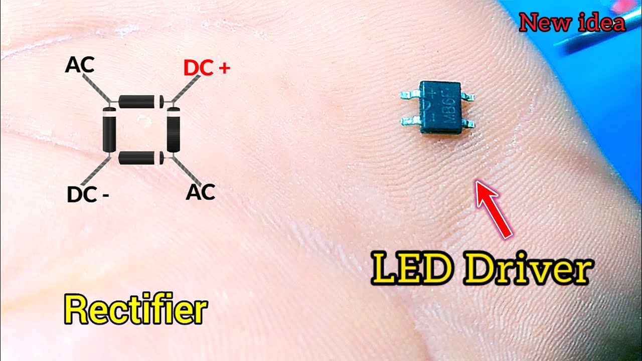LED Driver circuit // Mini LED driver circuit🛠 9watt led bulb driver circuit 💡 how to LED driver ?