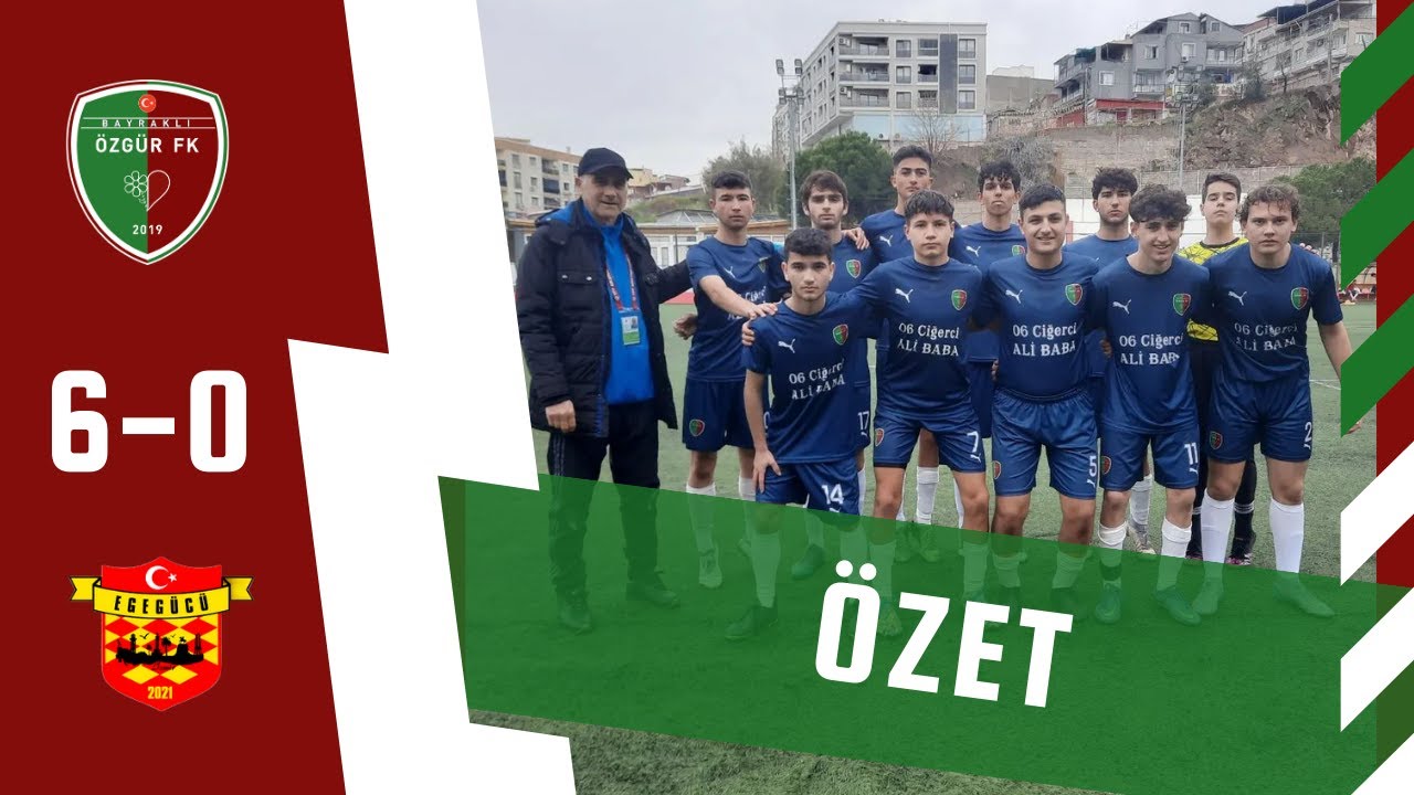 U-17 LİGİ 4.HAFTA / B.ÖZGÜR FK: 6 - B.EGEGÜCÜ: 0 MAÇ ÖZETİ (28.01.2023)
