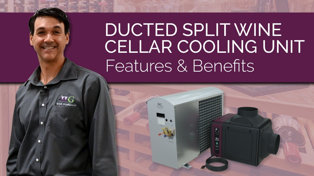 Wine Guardian Ducted Split Wine Cellar Cooling Unit - Features & Benefits | Sentinel Series