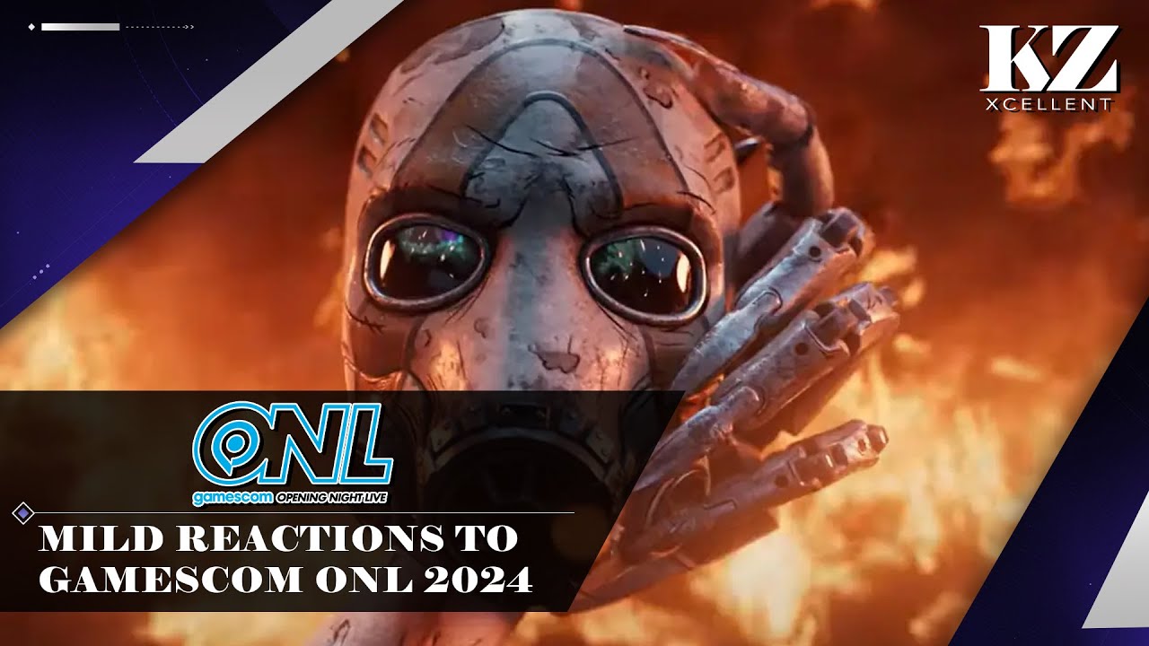Some Mild Reactions to Gamescom Opening Night Live 2024 | KZXcellent Livestream