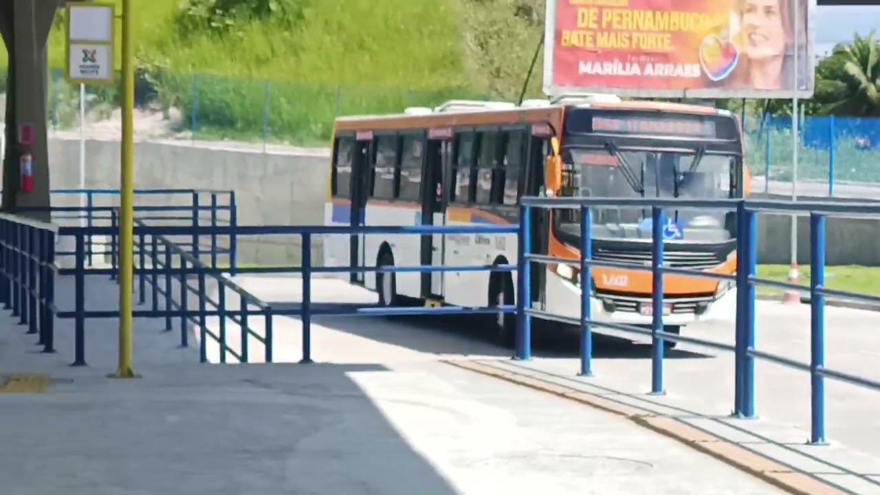 #014 Movimentação De Ônibus De Recife No Novo Terminal Intregado De Igarassu | Kauan Bus Recife 2