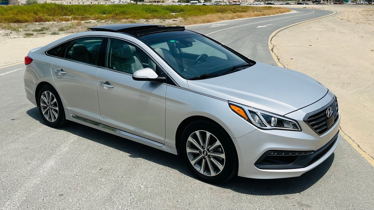 Hyundai Sonata 2016 model Limited Edition with panoramic sunroof + Radar cruise +971552121203