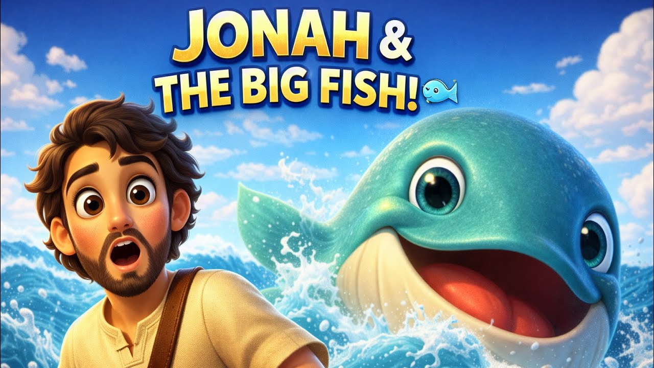 Jonah and the Big Fish 🌊 | Powerful Bible Story for Kids