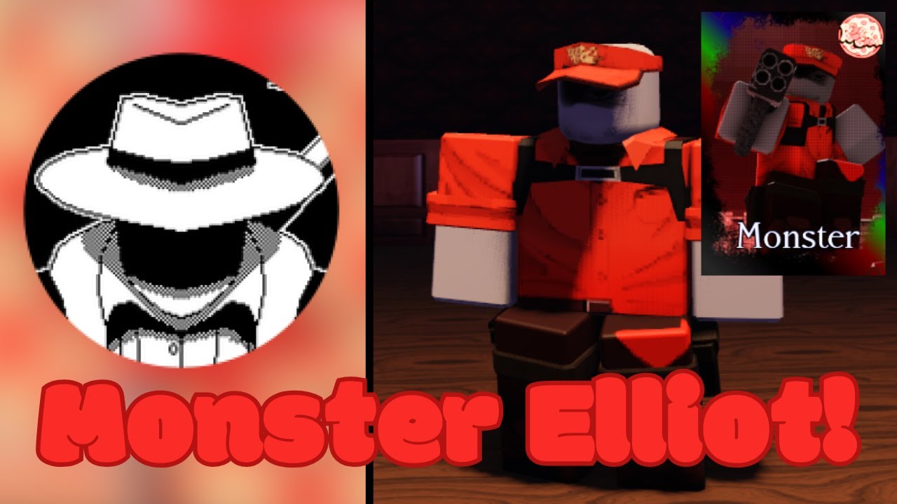 How to Get The Monster Elliot Skin in Forsaken! - Pizza Game