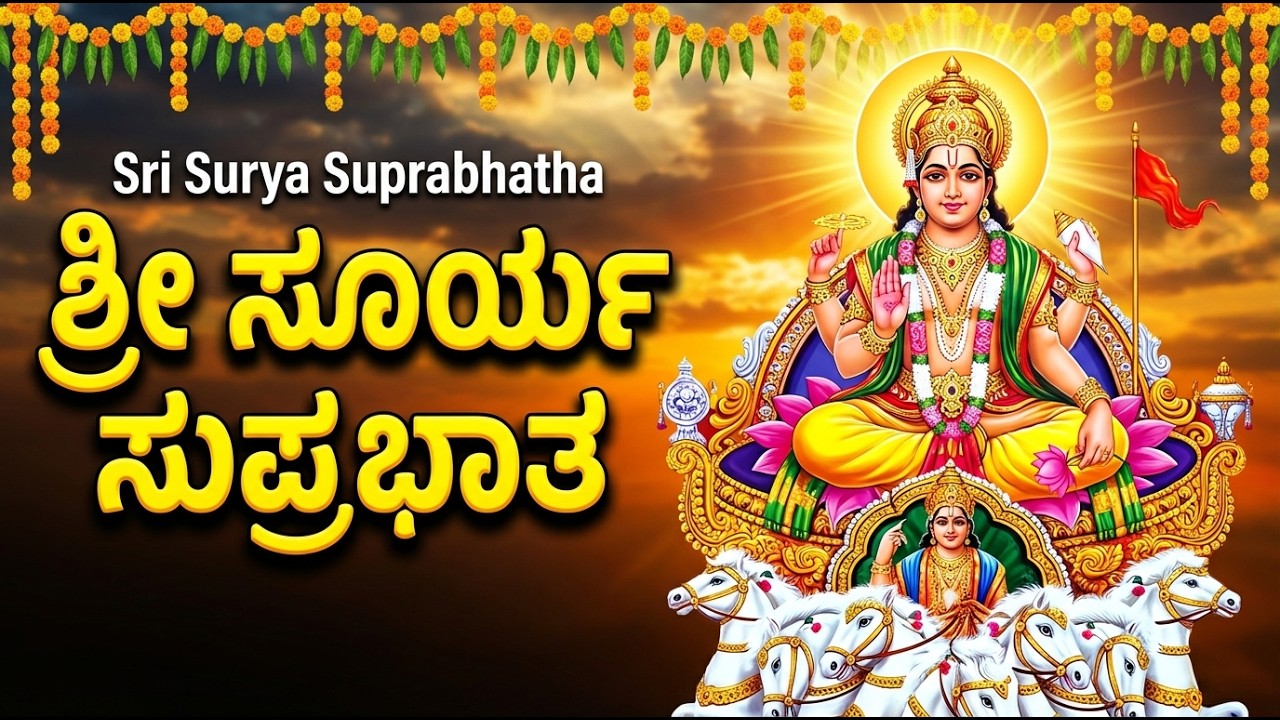 ಶ್ರೀ ಸೂರ್ಯ ಸುಪ್ರಭಾತವನ್ನು ಕೇಳಿದರೆ ಆರೋಗ್ಯ ಸಮಸ್ಯೆಗಳು ದೂರವಾಗುತ್ತವೆ | Surya Suprabhatam In Kannada