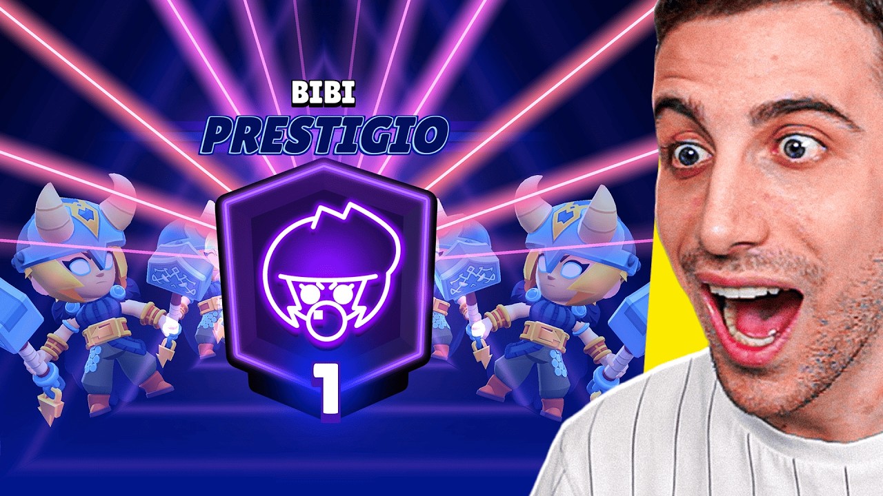 PRESTIGIO BIBI! 300 COPPE in 1 ORA... Troppo Forte! Brawl Stars ITA!