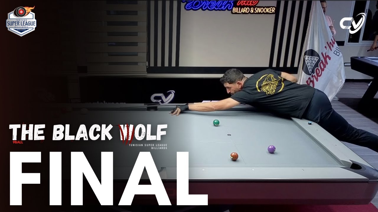 Trabelsi Mustapha VS T.Bouida Hassen| Final | 2025 THE BLACK WOLF OPEN | 9-BALL
