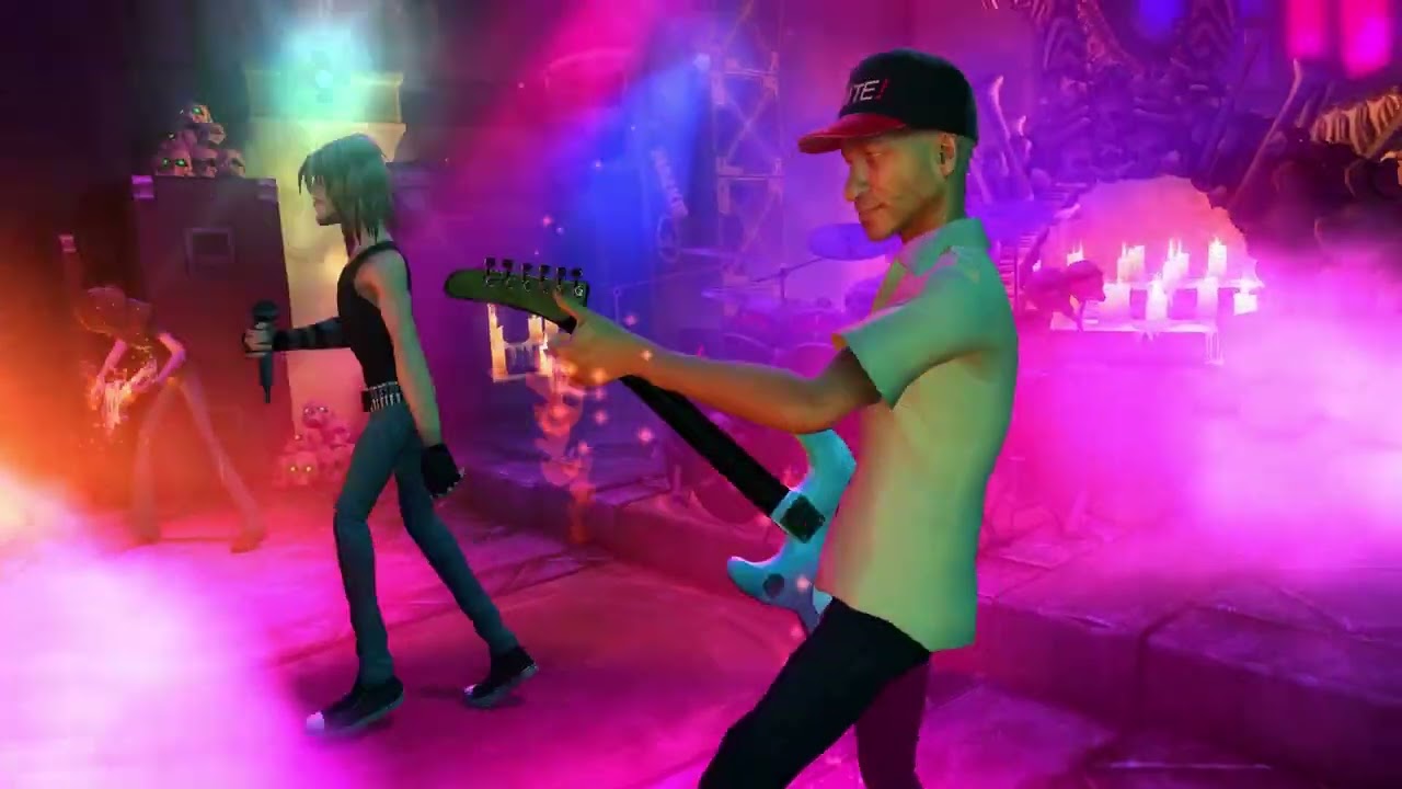 Guitar Hero World Tour: Definitive Edition - Bulls On Parade (Guitar Hero 3) Animations showcase