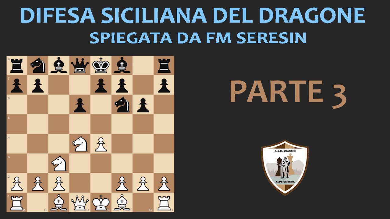 Difesa Siciliana del Dragone parte 3 - Variante Ae2