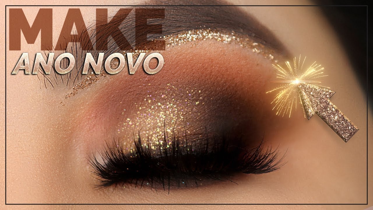 Maquiagem ESPECIAL de ANO NOVO - Holiday Makeup Tutorial
