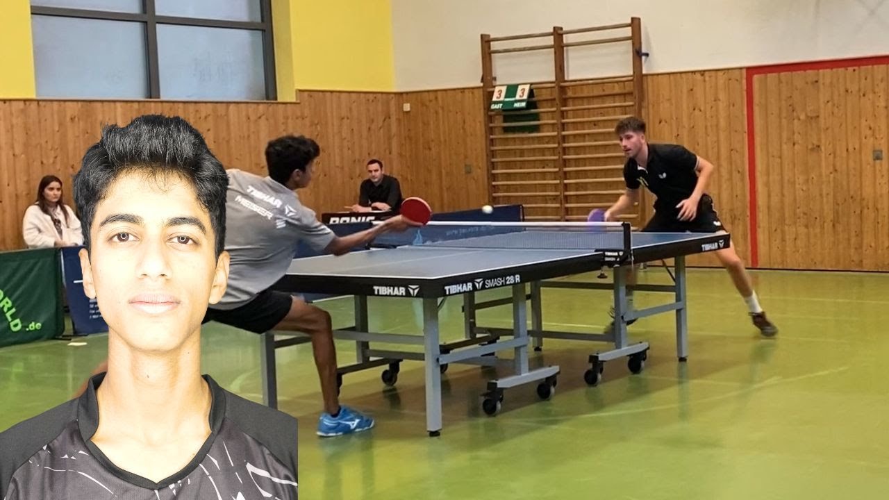 Sid Naresh TTF Illtal vs Felix Kohler TSG Kaiserslautern II // German Table Tennis League