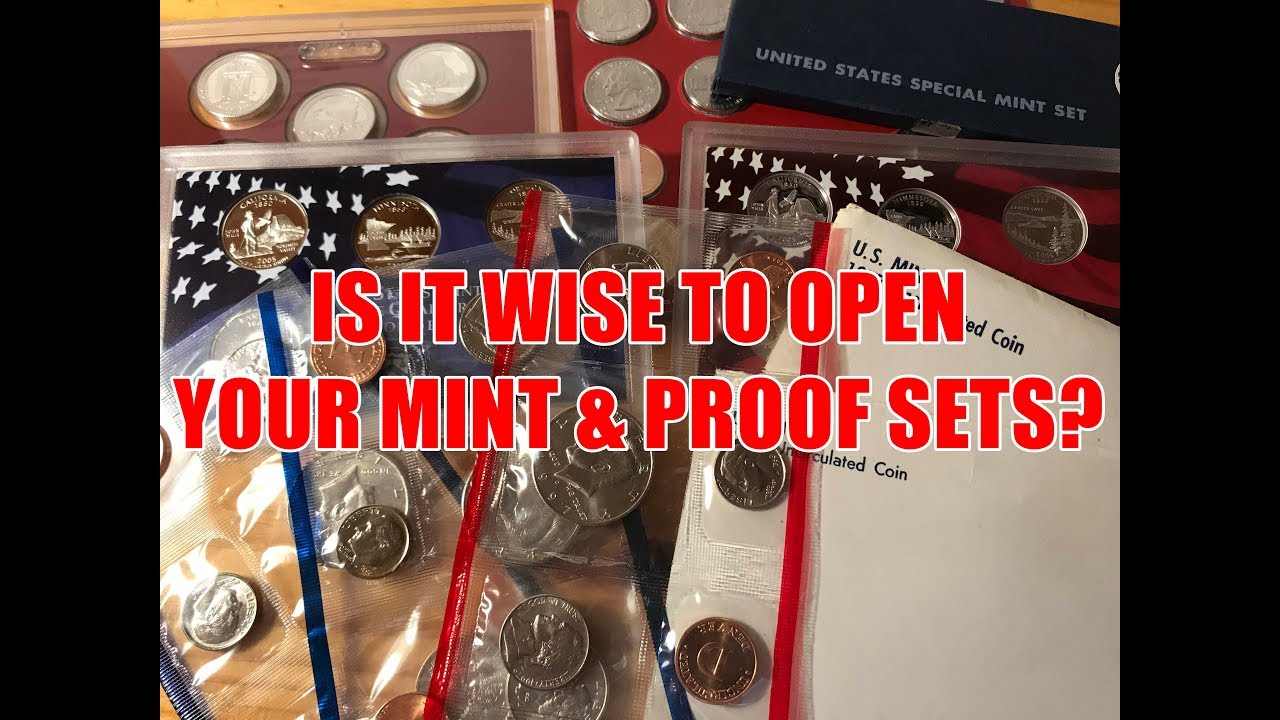 WOULD YOU MAKE MONEY IF YOU BROKE OPEN US MINT & PROOF SETS??  PROS & CONS COMPARISON