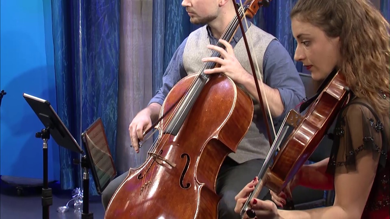 Dover Quartet plays Mozart's Quartet in F Major, K  590  4th mvt