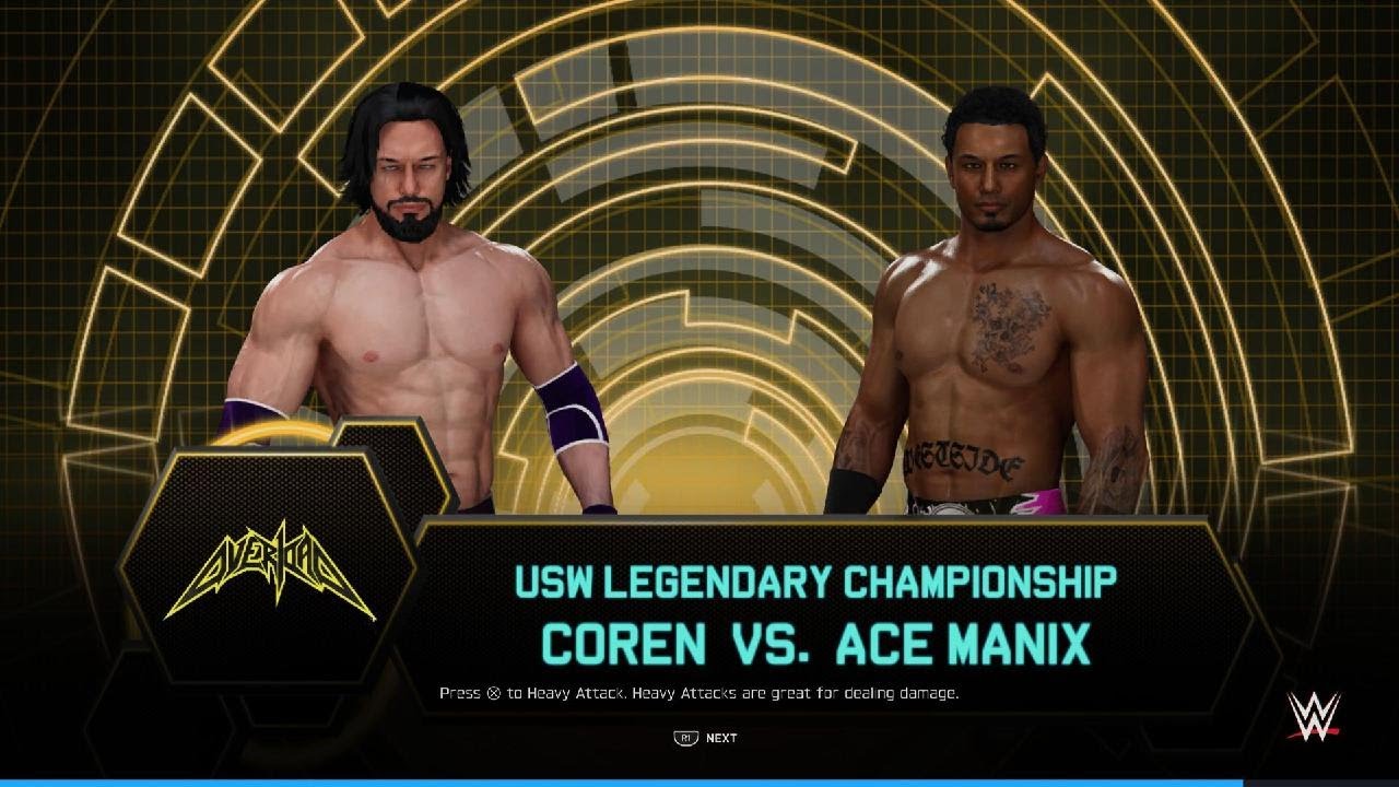 Legendary Title: Ace Manix Vs Coren(Overload)