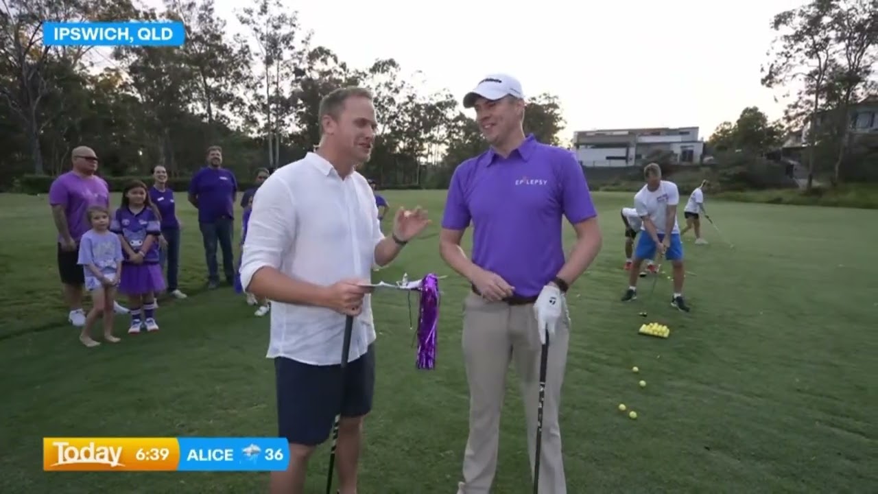 Make March Purple | Tim Davies & Adam Blyth | Golf Day for Epilepsy QLD | Major Muck Up x Today Show
