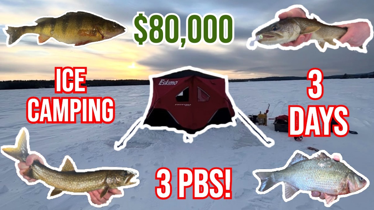 3 Days Fishing The BIGGEST Tournament Of My LIFE - Lake Winnipesaukee Derby 2026