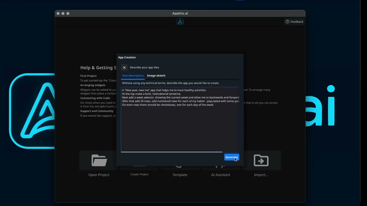 Creating a cross-platform app from a prompt with Apptrix.ai