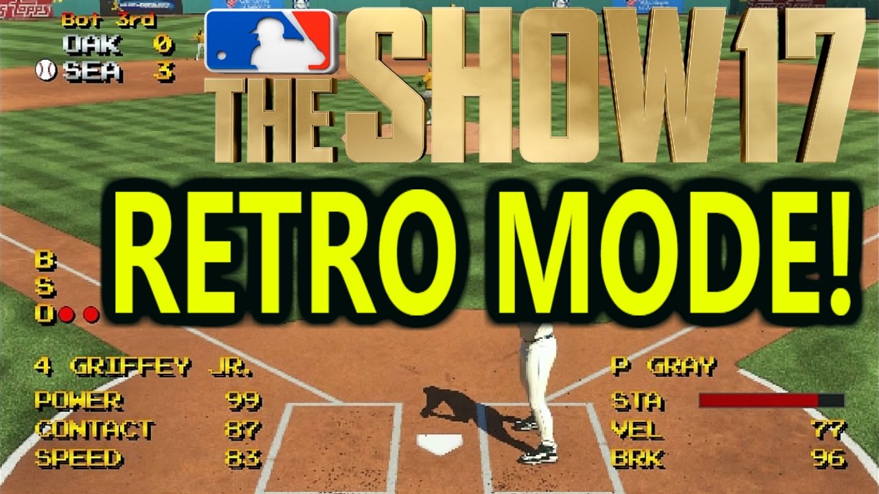 MLB The Show 17 - Retro Mode!
