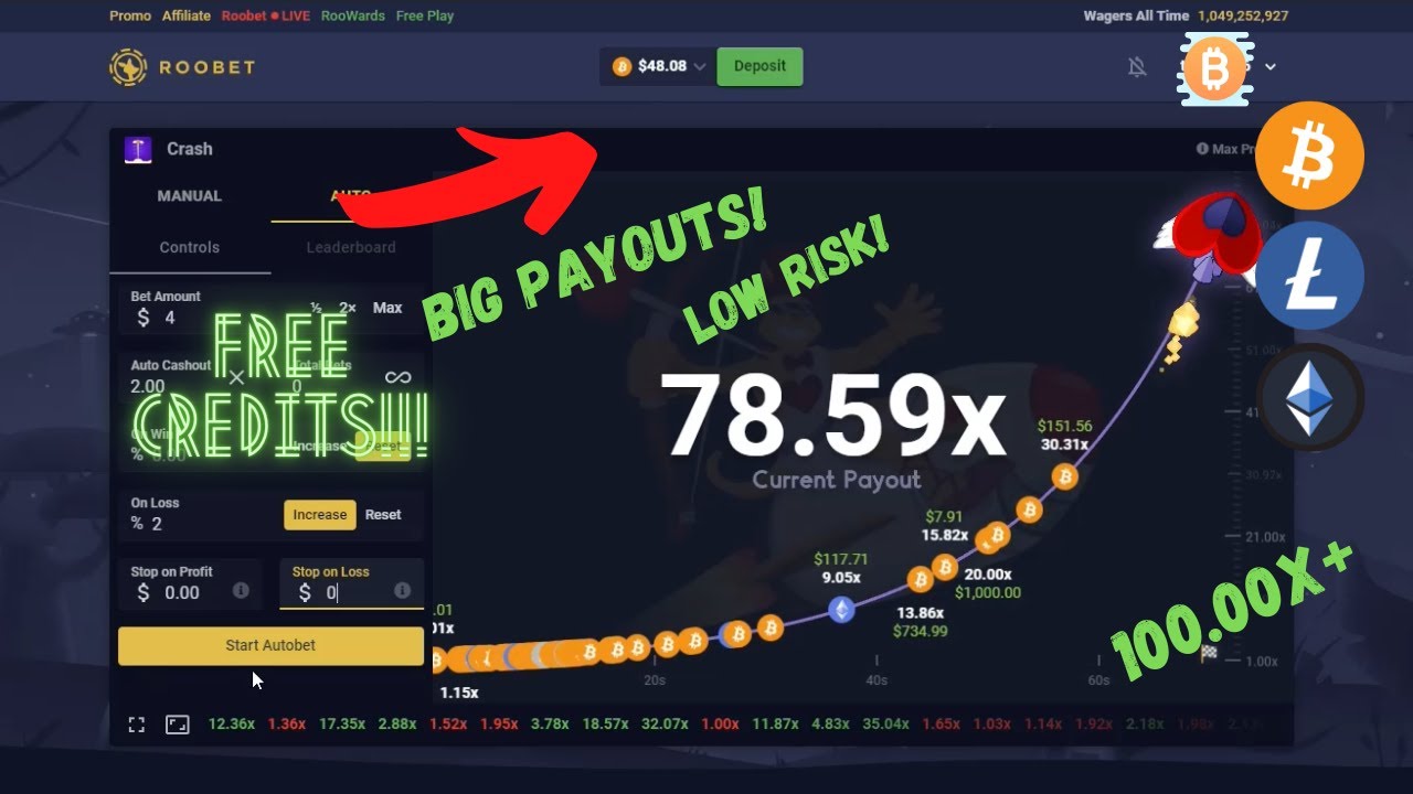 Best Strategies  (Free Credits) - Roobet