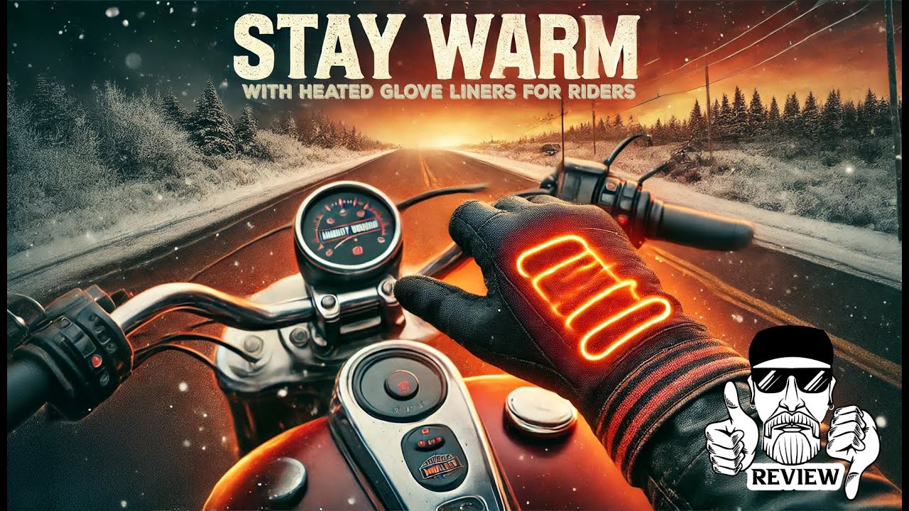 ❄️ Can These Gloves Beat the Winter Cold? ❄️ Snow Deer Heated Gloves Liners Review for Motorcycles