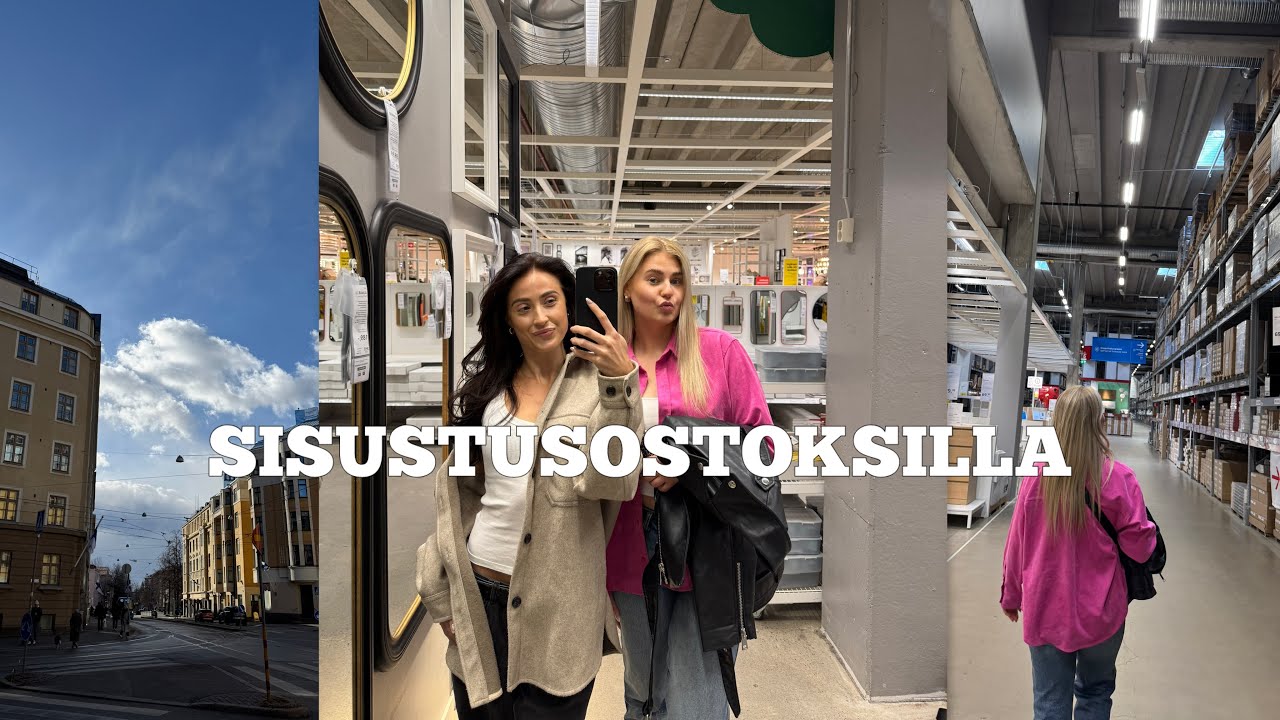 VLOGI - Sisustusostoksilla, siivousta ja tanssia
