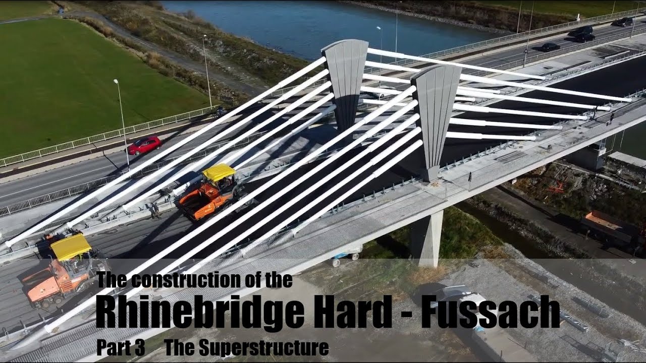 Rhine Bridge Hard - Fussach    Part 3 - The superstructure