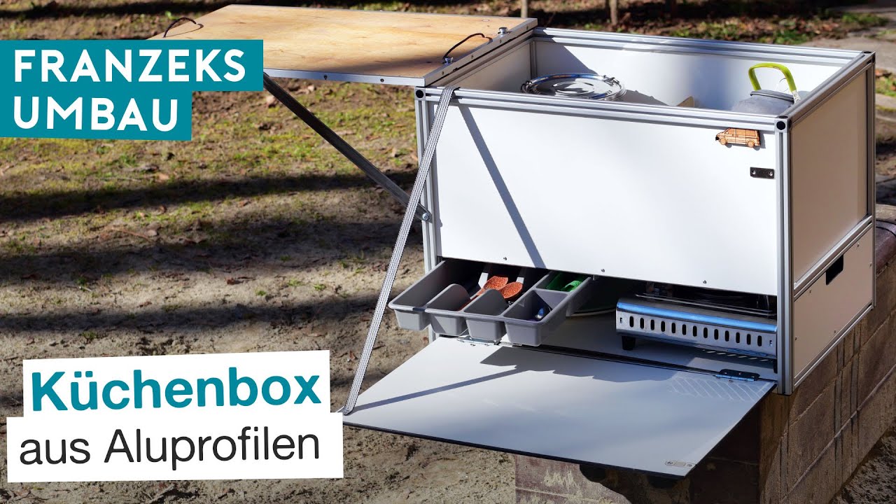 DIY Küchenbox aus Aluprofilen | Kitchenbox from 8020 Aluminum Extrusion