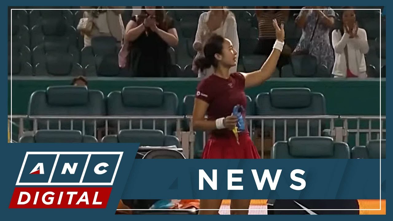 LOOK: Alex Eala cheers at crowd as her historic Miami run comes to end | ANC