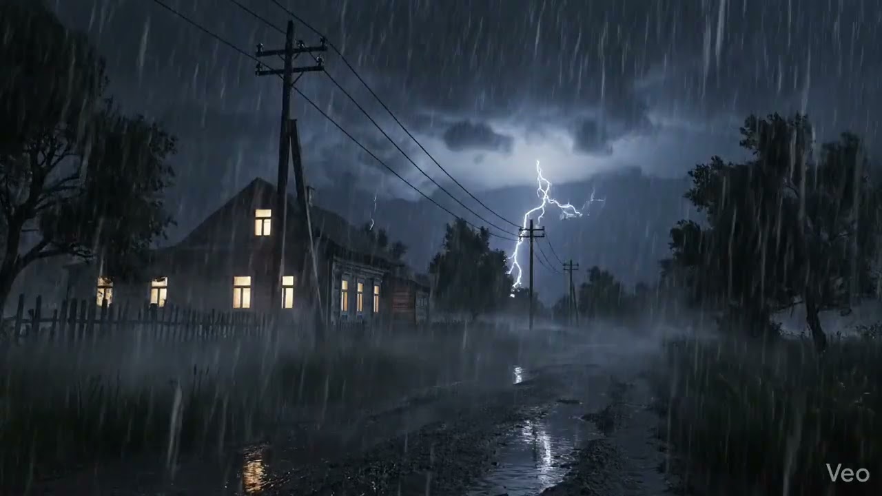 Rain Sounds for Anxiety Relief 🌧️ 10 Hours Calming Rain for Sleep, Relaxation & Peace