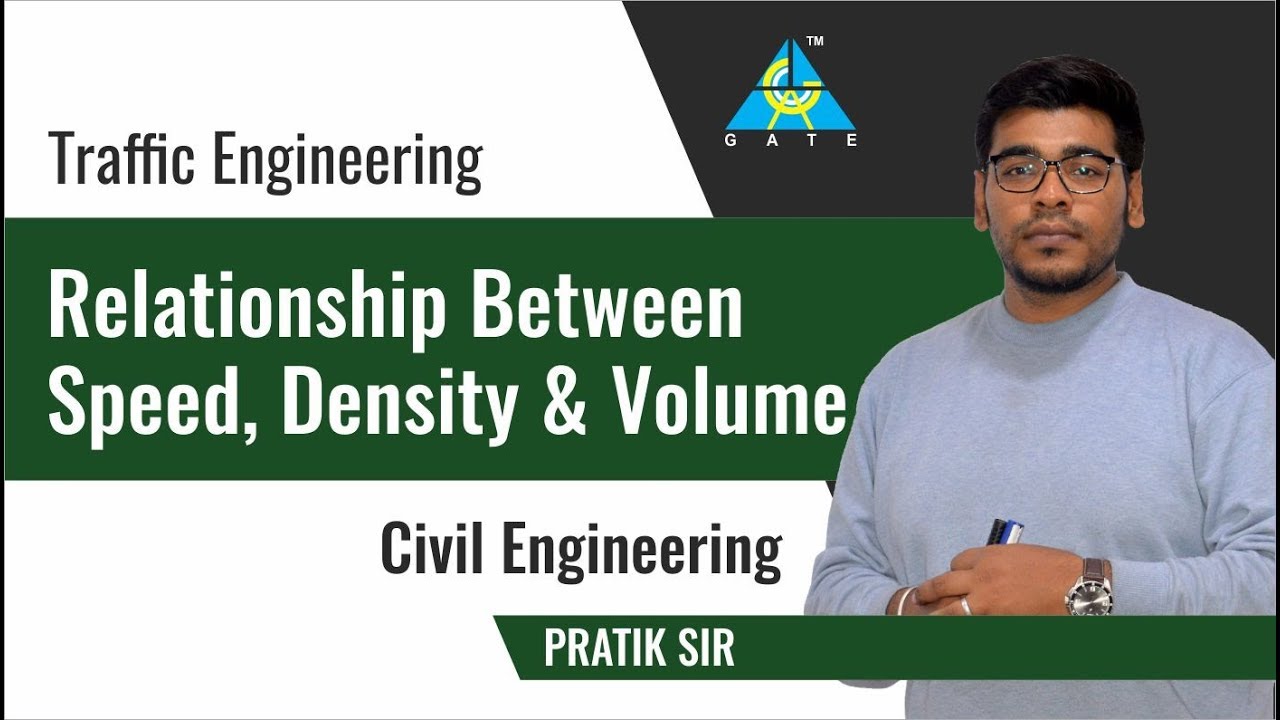 Relationship between  Speed,  Density & Volume | Traffic Engineering