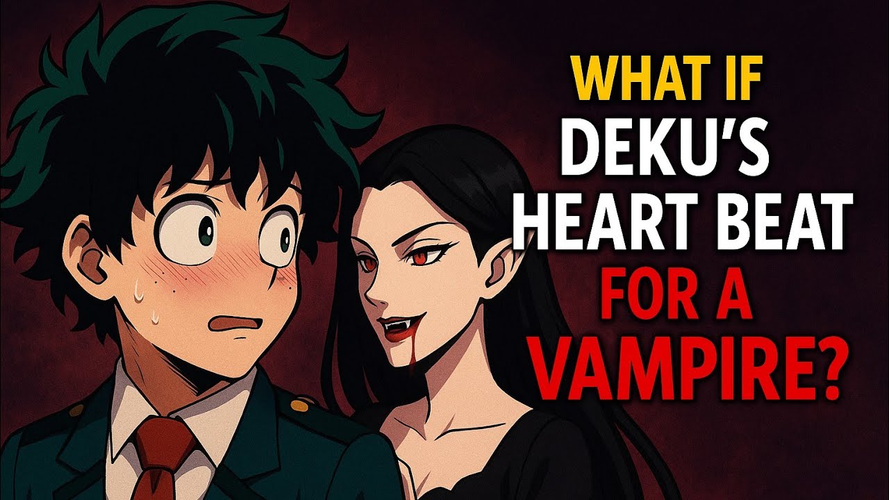 What if Deku's Heart Beat for a Vampire?