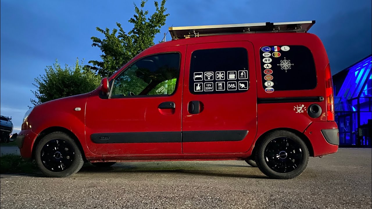 Roomtour Minicamper Renault Kangoo