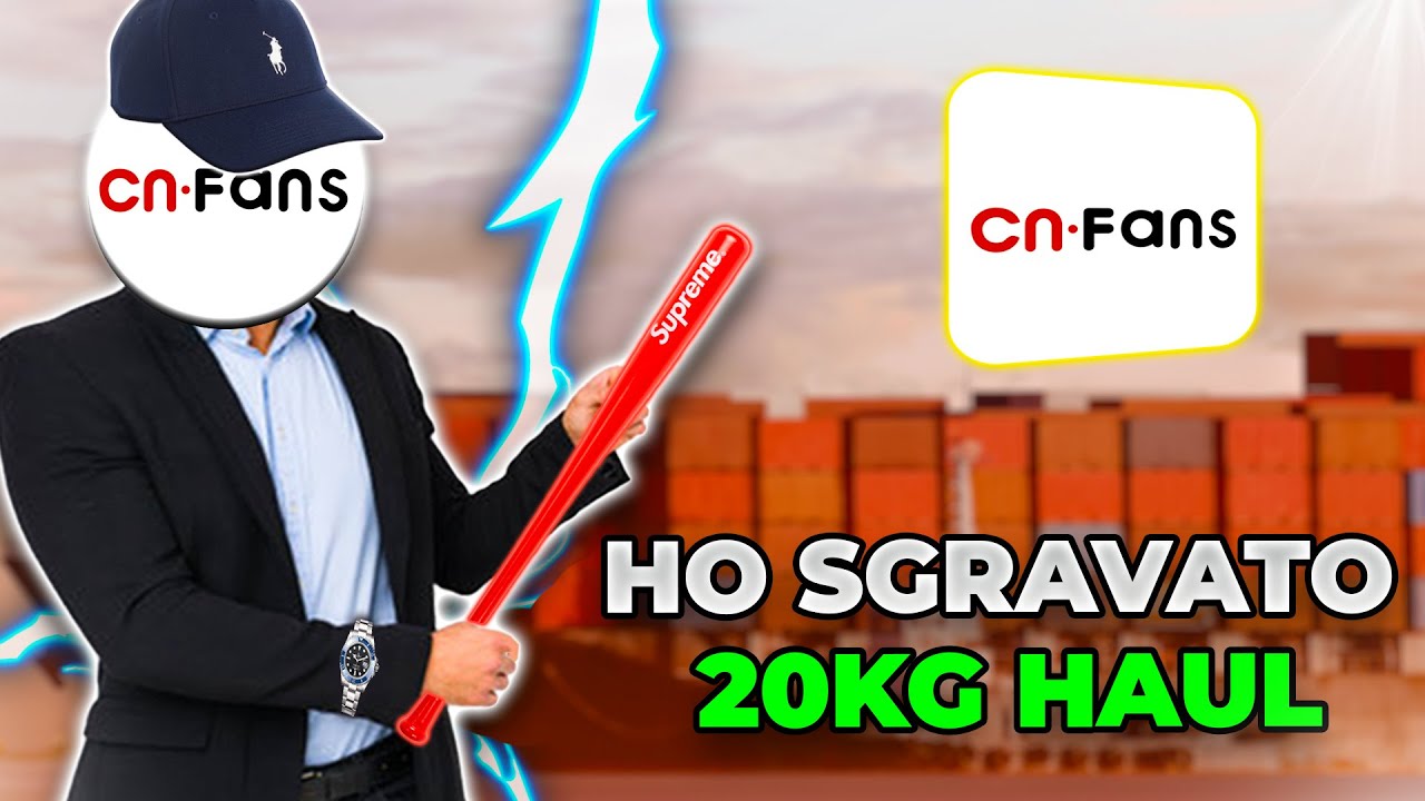 IL *PIÙ GRANDE* HAUL D’ITALIA 20KG CNFANS 🤯 (Rolex, Supreme, Nike, Corteiz, RalphLauren, ecc..)