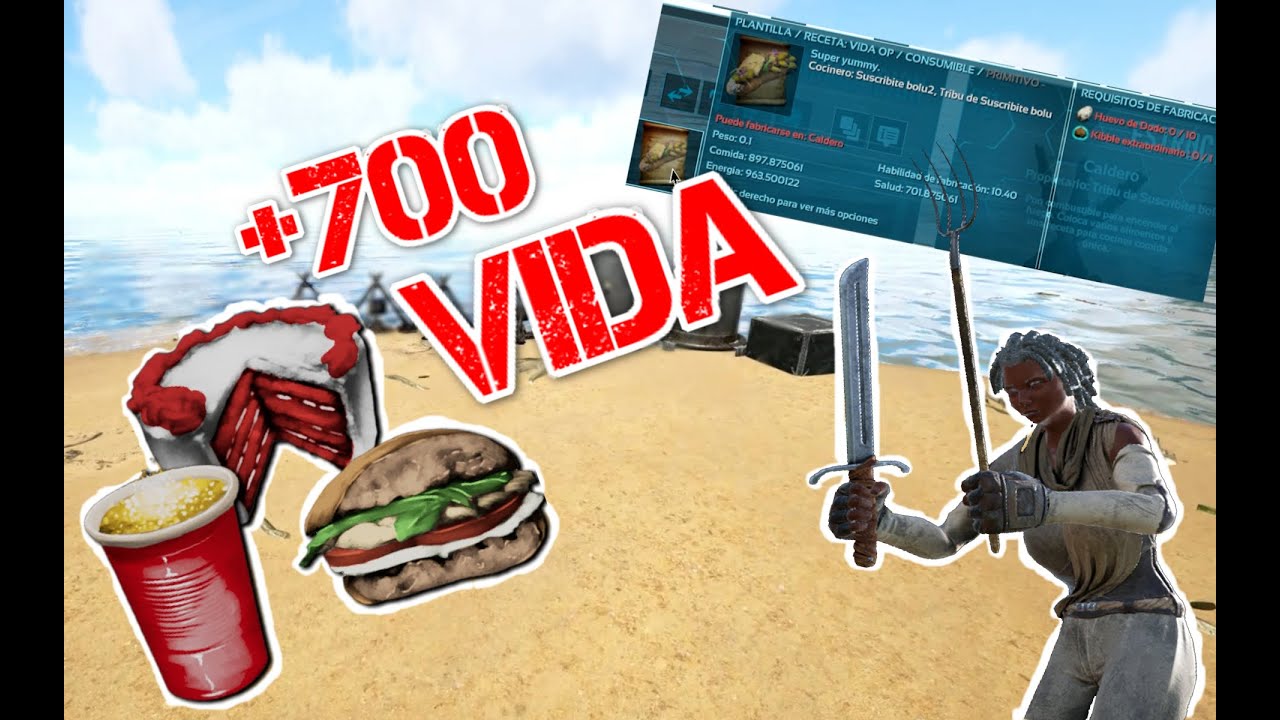 LAS MEJORES RECETAS PERSONALIZADAS 2022 🍰 Ark Survival pronene4