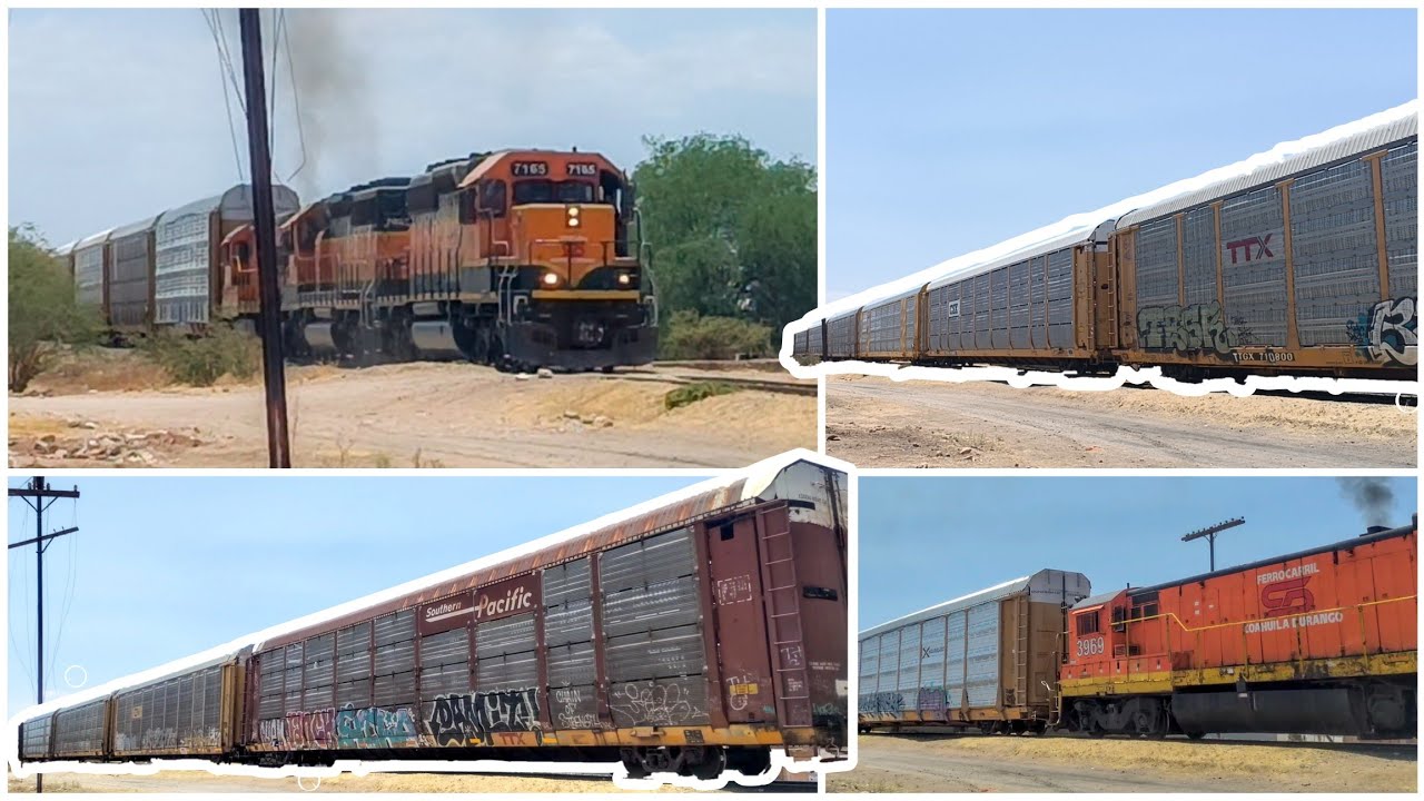 Ferrocarril Coahuila-Durango: Tren automotriz en Durango!? 😮🚂