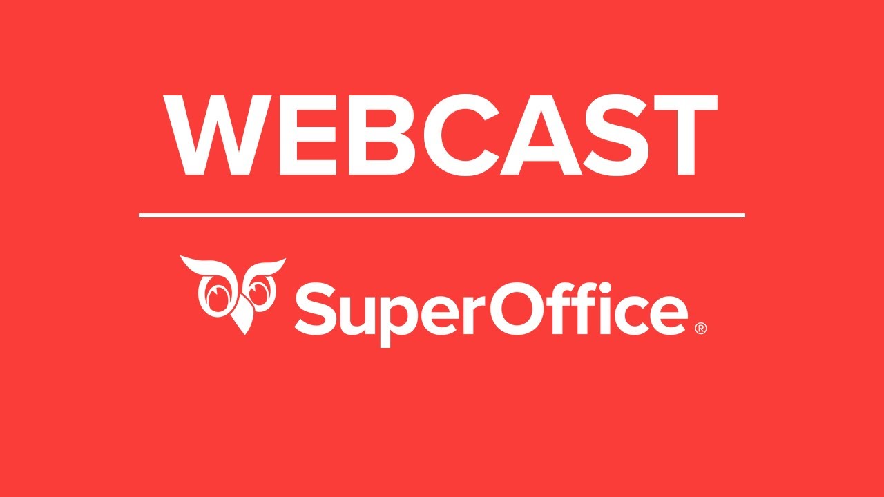 Webcast: Kom i gang med SuperOffice Service