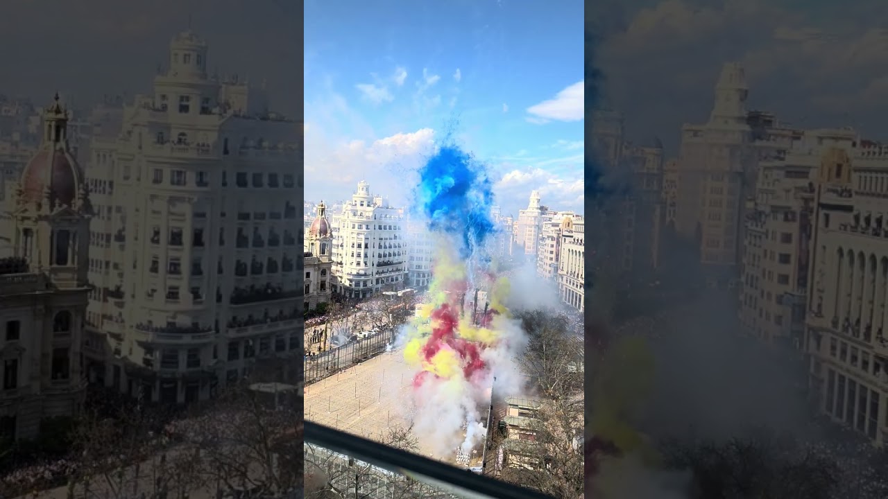 Mascletà de les Falles en la Plaça de l'Ajuntament 2026