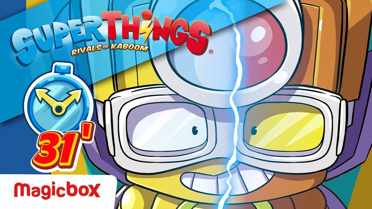 ⚡ EPISODIOS SUPERTHINGS ⚡ OCULUS MAX, ¿héroe o villano? | Serie de DIBUJOS para NIÑOS