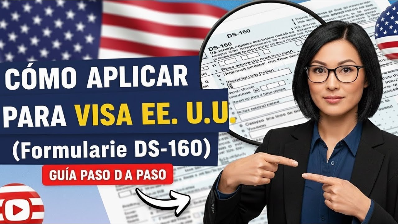 🔴COMO LLENAR FORMULARIO DS-160🔴 2025🔴 (B1/B2) VISA AMERICANA - USA - BIEN EXPLICADO NIÑOS O ADULTOS