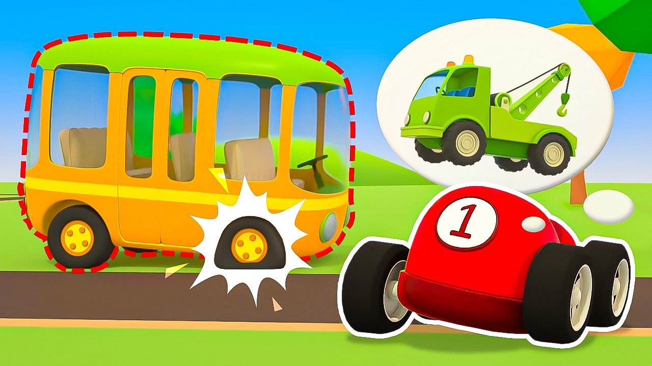 Aventuras de autobuses. Vehículos de Servicio