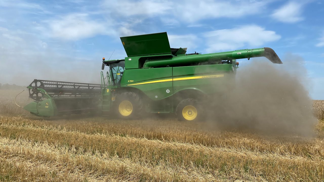 Уборка 2022 комбайном John Deere S760 и не только!