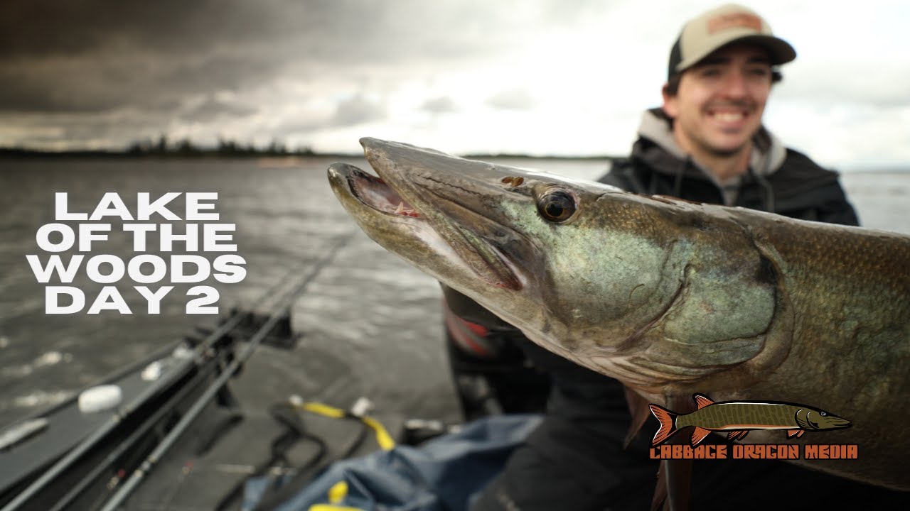 Cold Front Muskies On Beaver Baits - Lake Of The Woods Day 2