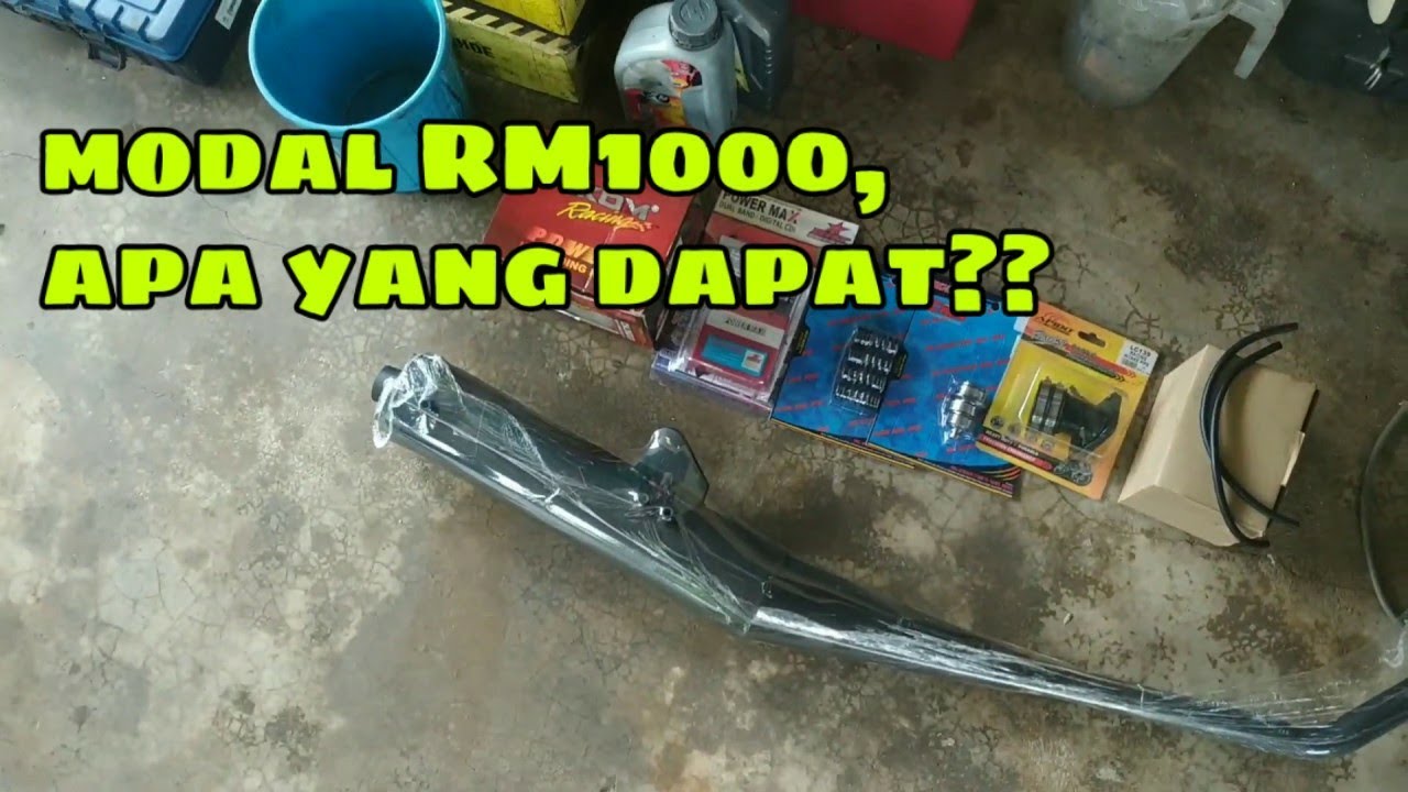 upgrade 135lc spec 62mm dengan modal RM1000 !!!