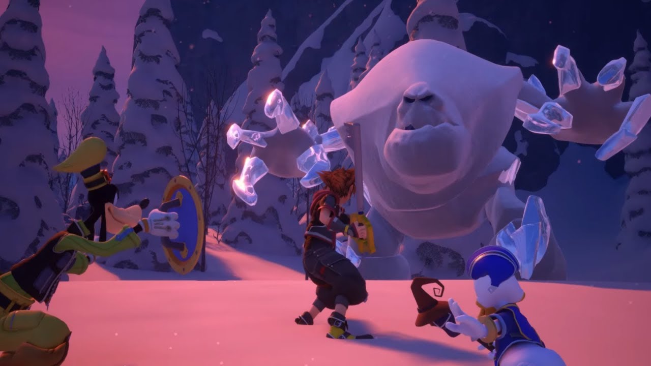 Kingdom Hearts III - Marshmallow No Damage (Level 1 Critical Mode)