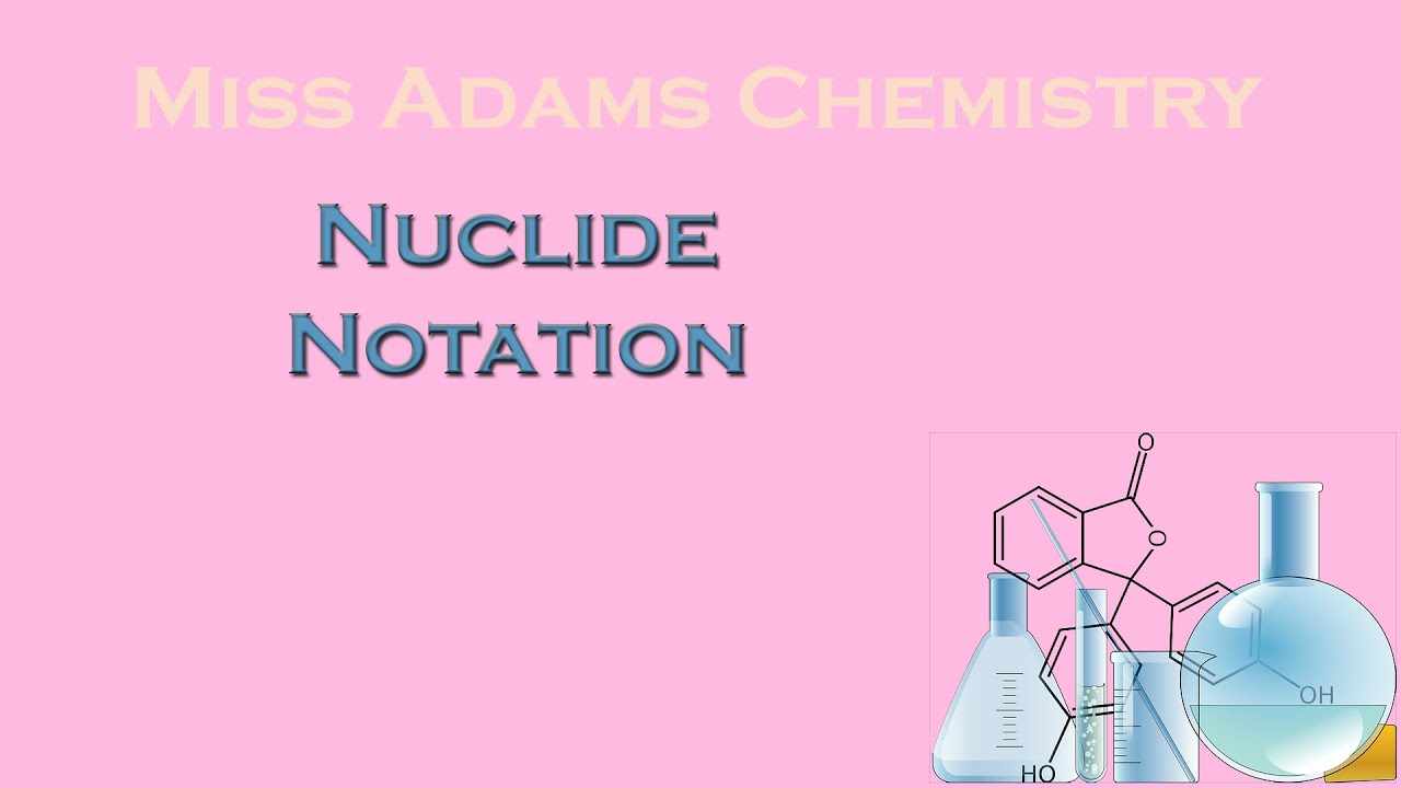 National 5: Nuclide Notation