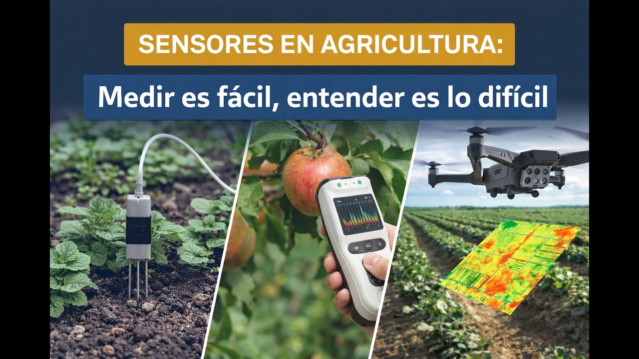 Sensores en agricultura: qué miden realmente y por qué entenderlos es clave